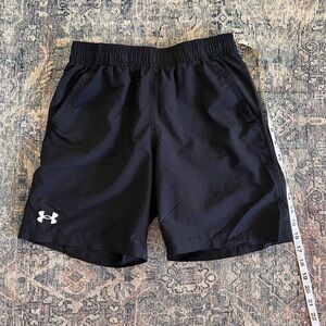 Youth Under Armour Black Athletic Shorts